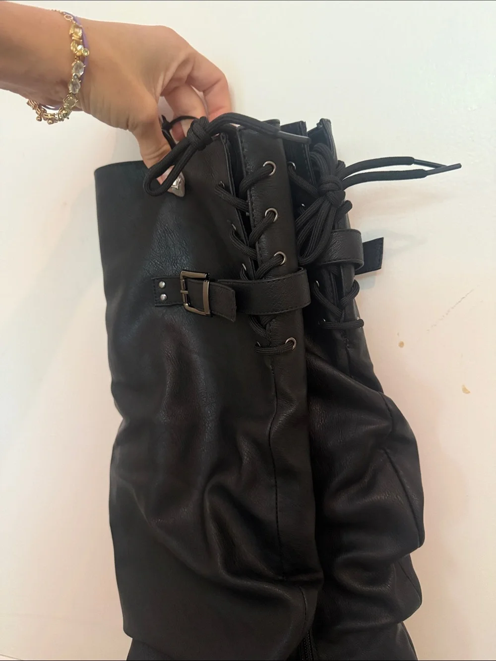 Classic Black Knee-High Women's Boots